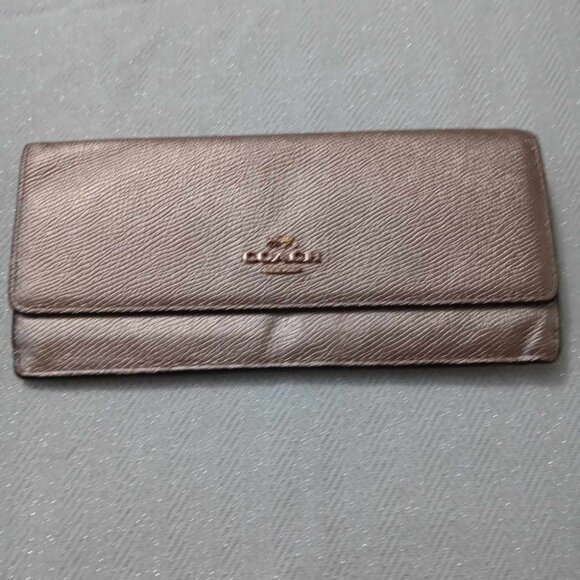 COACH LONG SNAP WALLET - Picture 1 of 4